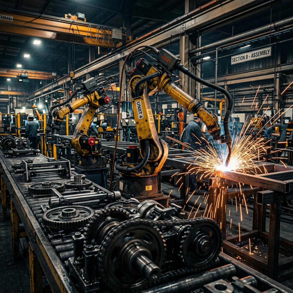 Industrial Manufacturing Plant