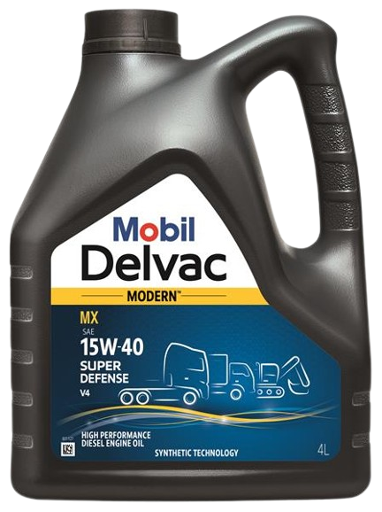 Mobil Delvac Modern™ 15W-40 Super Defense V4